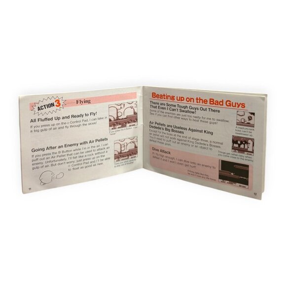 Kirby’s Dream Land Nintendo Game Boy Manual Only - DMG-KY-CAN-1 - Good Condition - Picture 3 of 3